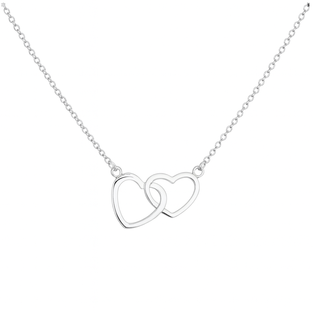 Necklace | Double Heart